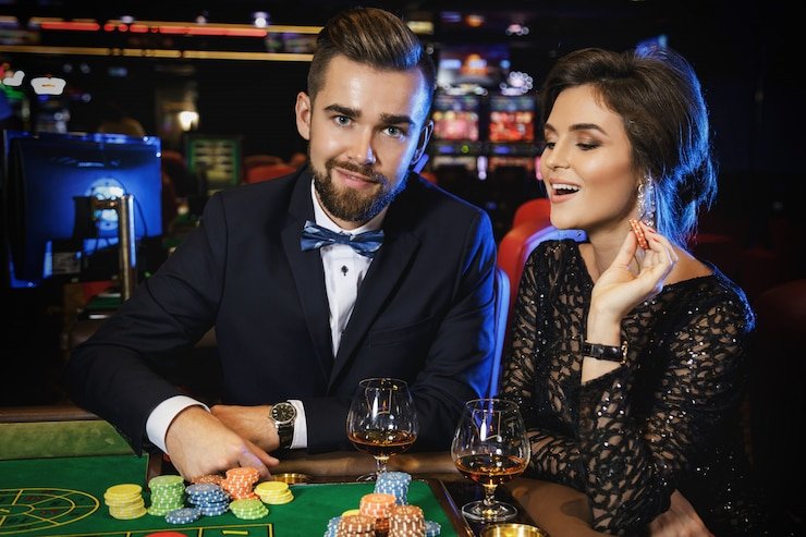 Tampilan antarmuka pengguna elegan pada platform hiburan sports dan kasino digital