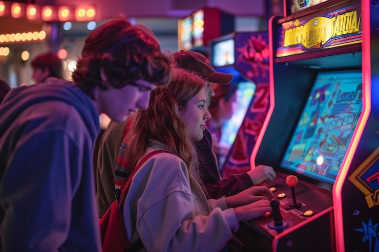 Tampilan antarmuka fitur responsible gaming bertema hijau segar di platform hiburan